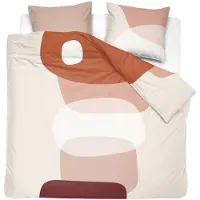 Cinderella Dekbedovertrek Kiezel Flanel - Naturel - 200x220