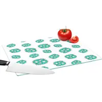 KitchenYeah Glazen Snijplank - 39x28 - Kreeft - Astrologie - Zodiac - Design - Snijplanken Glas