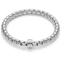 Fope Gioielli flex'it eka 18 karaats witgouden armband maat l