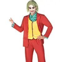 Leg avenue - Crazy Joker Kostuum - L - Multicolours