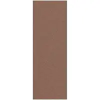 vidaXL Deurmat Bruin en zwart 120 x 350 cm 100% Polyamide