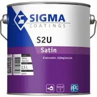 Sigma Contour PU Satin / Zijdeglans Houtlak RAL 7021 | Zwartgrijs 2.5L