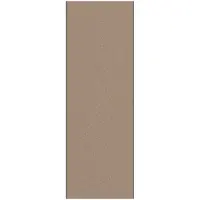 vidaXL Deurmat Beige en Zwart 120 x 350 cm 100% Polyamide