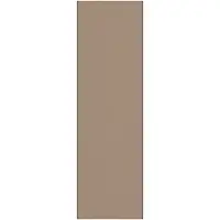 vidaXL Deurmat Beige en Zwart 120 x 400 cm 100% Polyamide