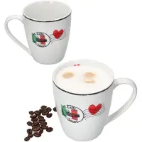 MamboCat Set van 2 koffiemokken Caffee Amore 300 ml - 412833