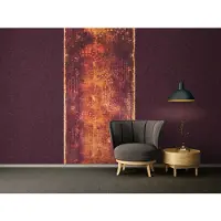 A.S. Création Fotobehang StylizedRed DD114649 Absolutely Chic Oranje Terracotta Rood Vlies 260 x 100 cm (1 Teile) 3D Fotobehang