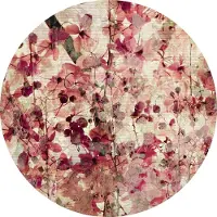 A.S. Création Fotobehang Vintage Flower Pattern DD119204 Designwalls Blauw Vlies 140 x 140 cm (3 delen) 3D Fotobehang op maat