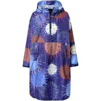 LAURASØN Tussenjas donkerblauw / taupe / wit