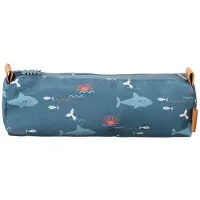 Fresk Etui Jongens – Waterafstotende Pennenzak - Etuis voor School - Pennenbakje voor Kinderen - Schoolspullen - -Blauw - Shark