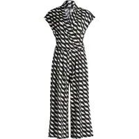 Betty Barclay Jumpsuit donkerblauw / groen / natuurwit