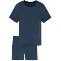 Schiesser Shortama dark blue 176699 50/M