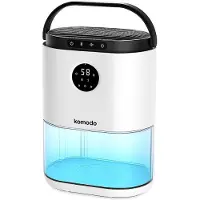 Komodo Luchtontvochtiger Humi - 800ml per Dag - Slaapkamer, Badkamer,