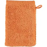 Cawö Washandje Cawö Lifestyle Uni Mandarine (set van 6)