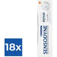 Sensodyne Tandpasta - Repair & Protect Whitening - 75ml - Voordeelverpakking 18 stuks