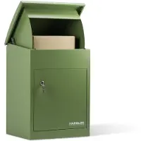 Harolds Pakketbrievenbus Compact Groen