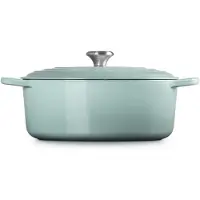 Le Creuset Braadpan Ovaal Signature 'Sea Salt' Ø31cm / 6.3L