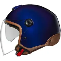 NEXX Y.10 Sunny Indigo Blauw Camel Jet Helm Maat M