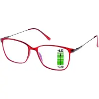 Ofar Leesbril Office Multifocaal CF0002C-Rood -+1.50