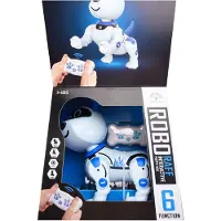 Gear2Play Robo Raff - Interactieve robothond - LED ogen - Doet allerlei kunstjes - Danst op muziek