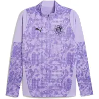 Puma FC St. Pauli trainingstop met kwartrits voor Heren, Zwart, Maat XL