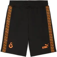 Puma Galatasaray SK KING sweatshort voor Heren, Zwart/Rood/Oranje, Maat XXL