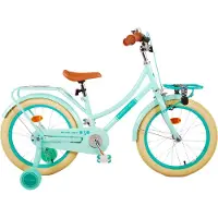 Volare Excellent Kinderfiets - Meisjes - 18 inch - Groen - 95% afgemonteerd