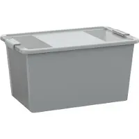 Curver Bi-box Opbergbox L Grijs 40l 58x35,2xh28 Cm