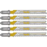 Kwb 620525 Decoupeerzaagbladen, LAMINAAT, houtbewerking, bi-metaal, 5x fijn 5 stuk(s)