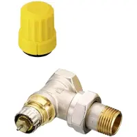 Danfoss Thermostatische radiatorafsluiter 1/2 haaks Kvs 0,57 m3 h RA UN15 013G3003