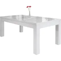 SalesFever eettafel 180/260x90 cm wit