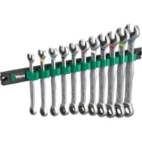 Wera 05020014001 9630 Magnetleiste 6000 Joker 1 Steek-ringratelsleutelset 11-delig Sleutelbreedte (metrisch) 8 - 19 mm