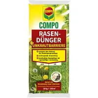 Compo Rasdüngmest + Onkruidbarrière, 10 kg, voor 200 m², organisch-mineraal