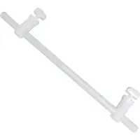 Schulte Universele handdoekhouder 50 cm - wit - geschikt voor buizenradiator - designradiator