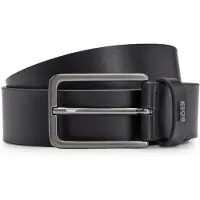 BOSS Riem 'Calis' zwart / zilver