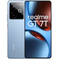 Realme GT 7T, 17,3 cm (6,8 inch), 12 GB RAM, 256 GB opslag, 50 MP camera, Android 15, blauw