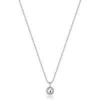 Ania Haie Halsketting, N045-01H Uitgespatieerde damesketting, verstelbaar, (Sterling zilver 925, 40 - 45 cm)