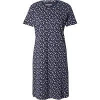 Schiesser Nachthemd donkerblauw / wit