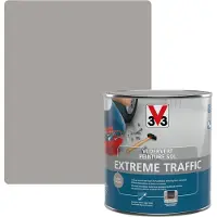 V33 Vloerfverf Binnen - Buiten Extreme Traffic Leem Zijdeglans 500ml