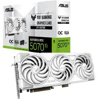 Asus TUF Gaming GeForce RTX 5070 Ti 16GB GDDR7 BTF White OC Edition
