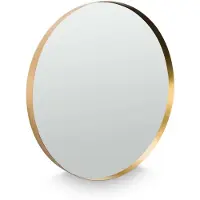Vt wonen Spiegel vtwonen Round Deep Gold 60 cm