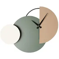 Opviq , Mateen - Brown, wanddecoratie, groen, metaal, 47 x 31 cm
