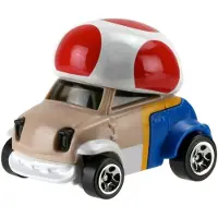 Hot Wheels Super Mario Karakterauto's Toad Voertuig 6/7