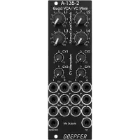 Doepfer A-135-2v Mini Quad VCA / VC Mixer Vintage Edt. - Mixer modular synthesizer