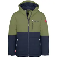 TROLLKIDS - Kid's Hemsedal Snow Jacket XT - Ski-jas 116, blauw/olijfgroen