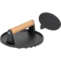 Intratuin Hamburger / Vlees Pers Zwart D 18 Cm