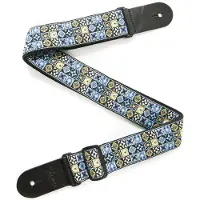 Fame Mosaic Nylon Strap Blue - Gitaarband