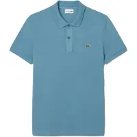 Lacoste Slim Fit Polo shirt Korte mouw blauw