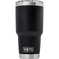 Yeti Coolers - Rambler 30 Oz - Isoleerbeker 887 ml, grijs/zwart