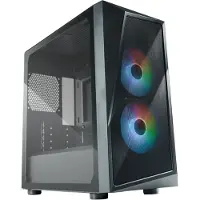 Cooler Master PC Behuizing CMP 320 - mATX - Zwart - 2 ARGB ventilatoren - Veelzijdige koelopties