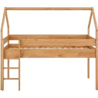 Notio Living Alpi2-Housebed - Bruin Grenen - 90x200